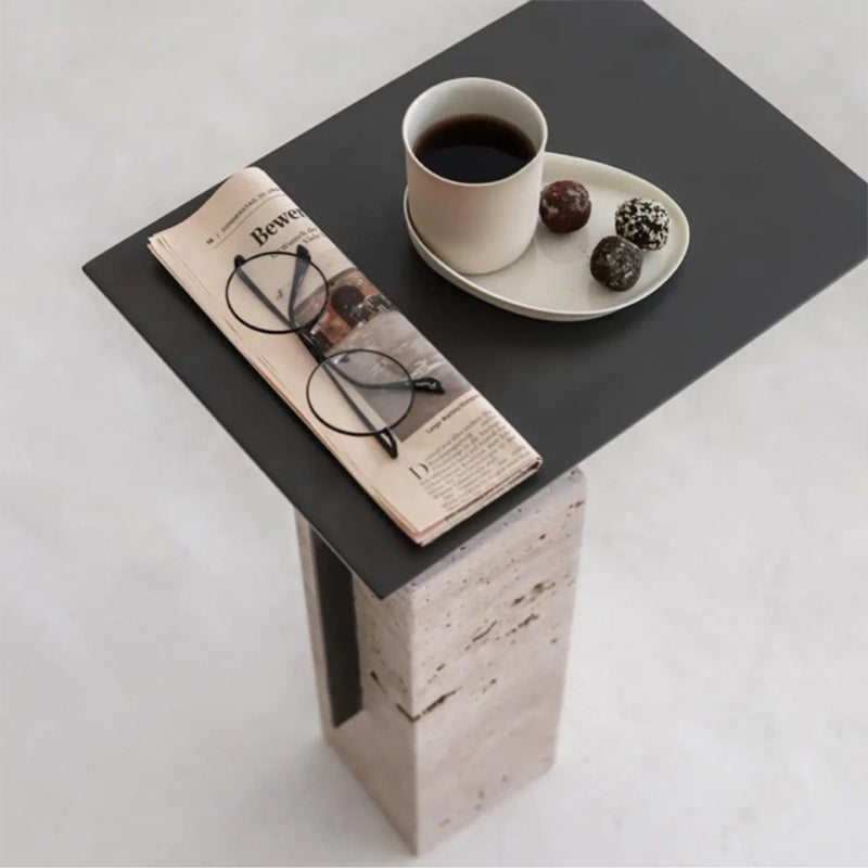 サイドテーブル|空間デザイン  天然石 高級感