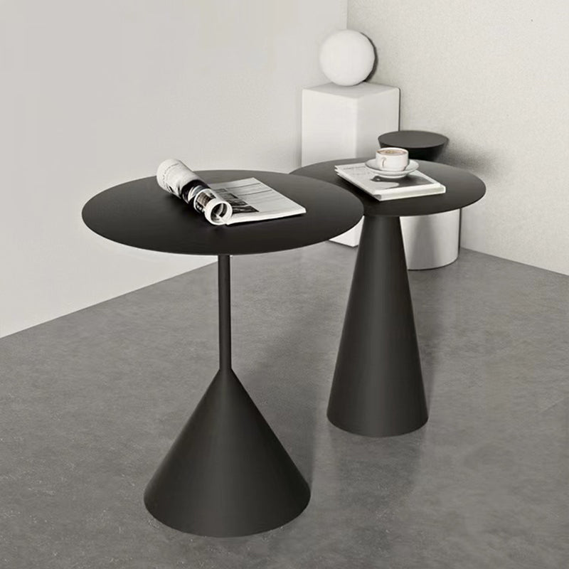 サイドテーブル|シンプル モダン 丸テーブル セット 選べる2色