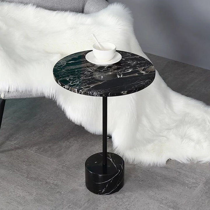サイドテーブル|マーブル 北欧風 高級感 小型 選べる2色