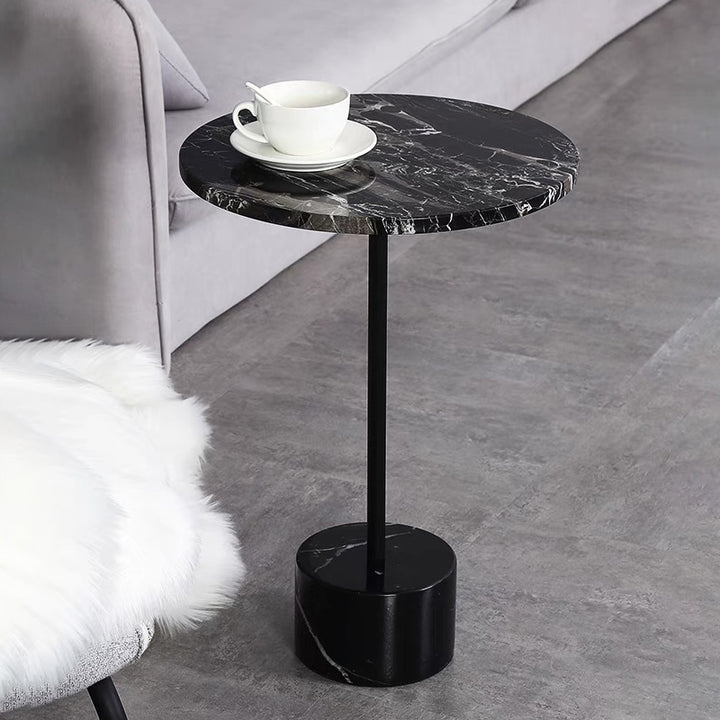 サイドテーブル|マーブル 北欧風 高級感 小型 選べる2色