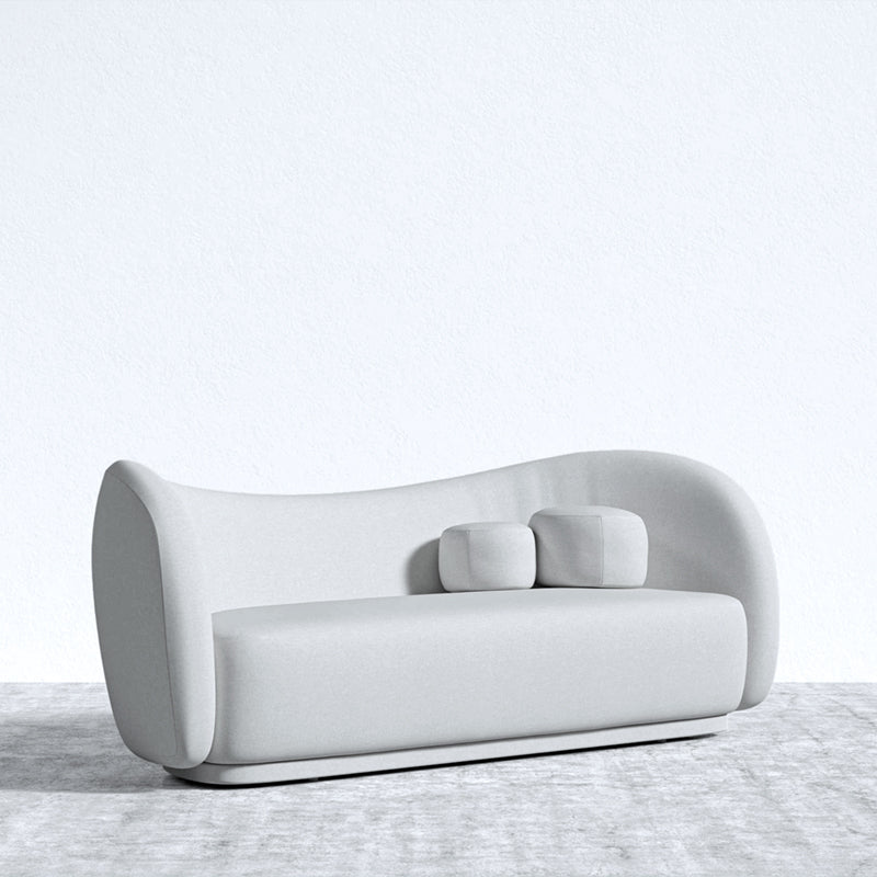 多人掛けソファ|軽い贅沢風 異形デザイン おしゃれ