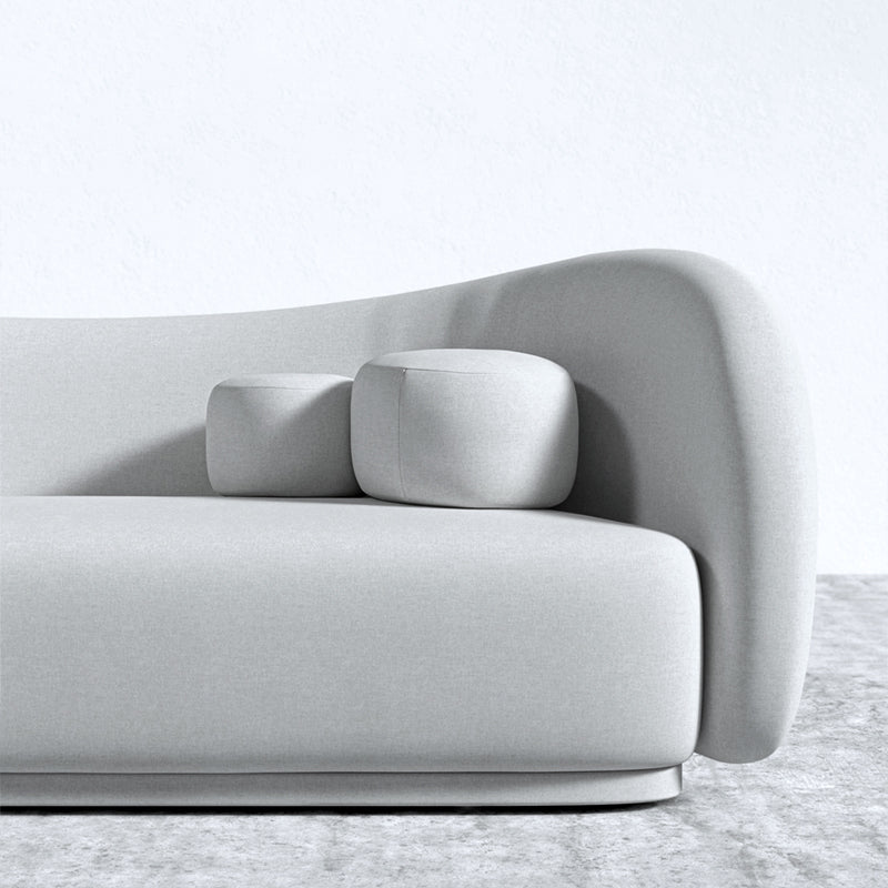 多人掛けソファ|軽い贅沢風 異形デザイン おしゃれ