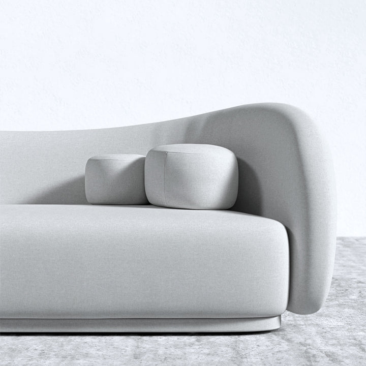 多人掛けソファ|軽い贅沢風 異形デザイン おしゃれ