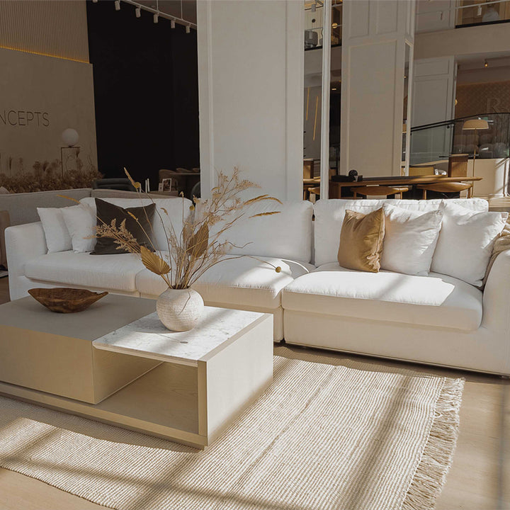 多人掛けソファ|北欧風 シンプルデザイン 高級感