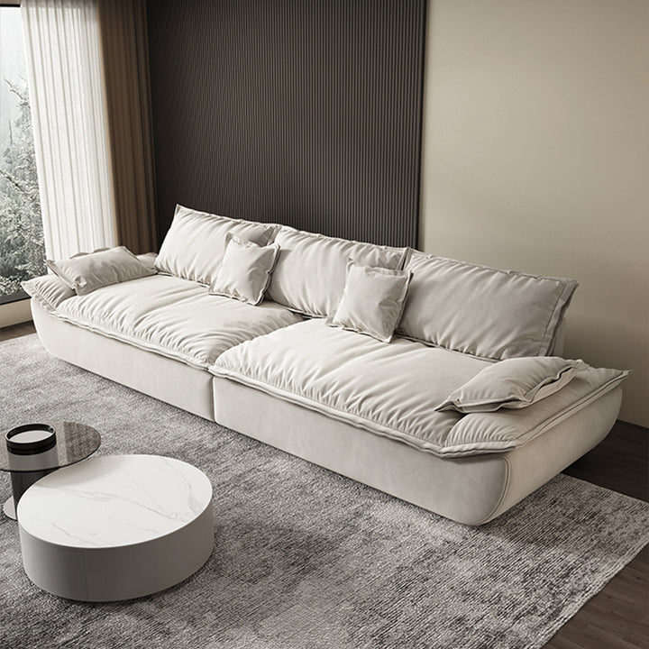 多人掛けソファ|イタリア風 おしゃれ 座面広い