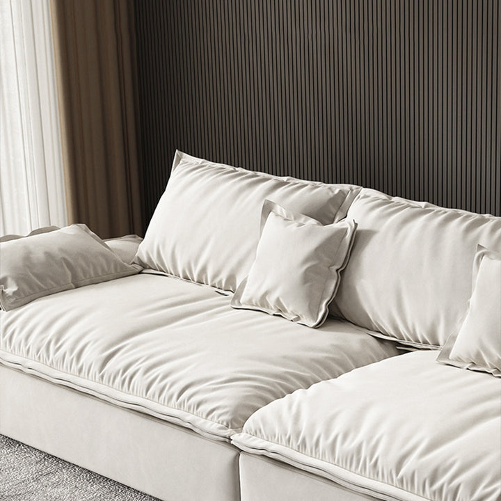 多人掛けソファ|イタリア風 おしゃれ 座面広い