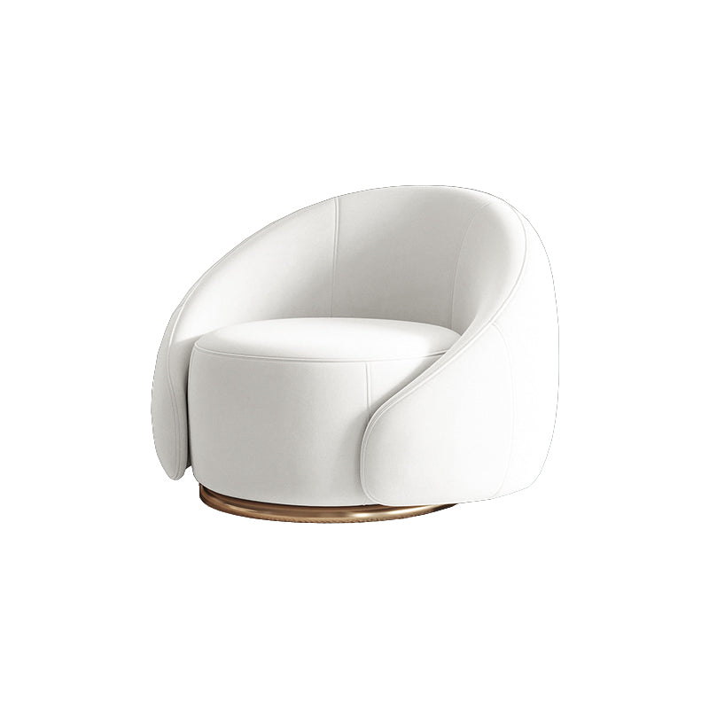 一人掛けソファ|クリーム風 モダンデザイン 高級感