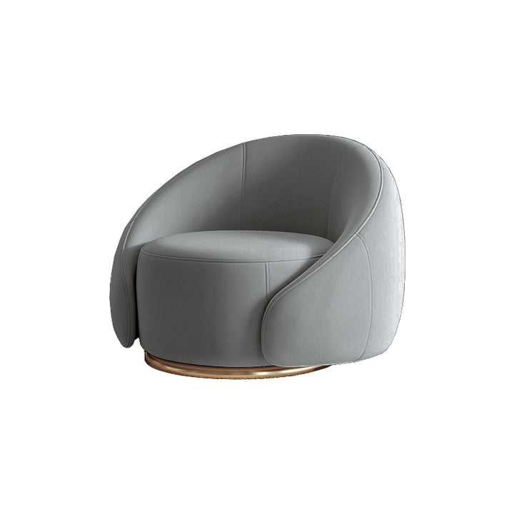 一人掛けソファ|クリーム風 モダンデザイン 高級感