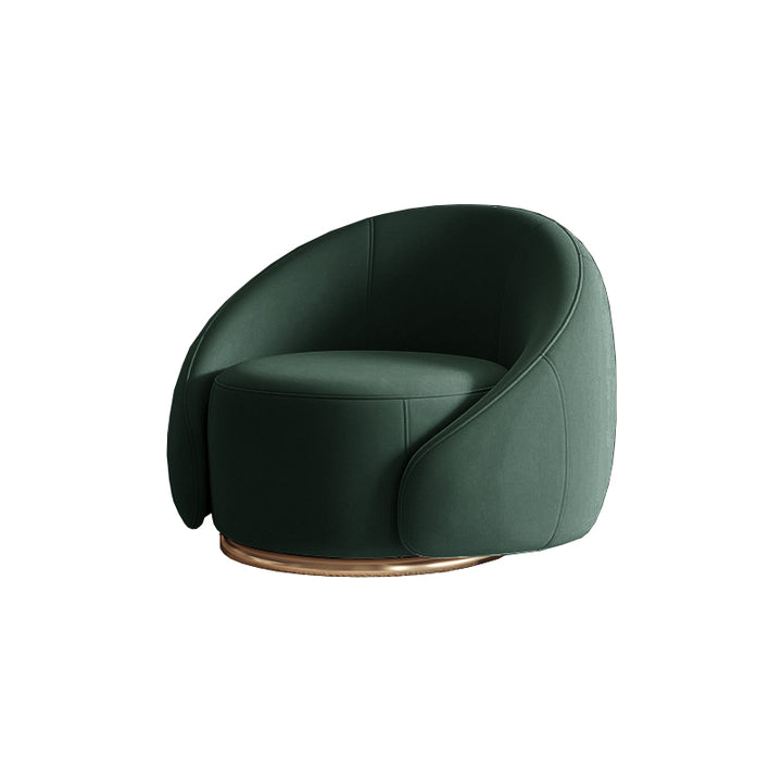 一人掛けソファ|クリーム風 モダンデザイン 高級感