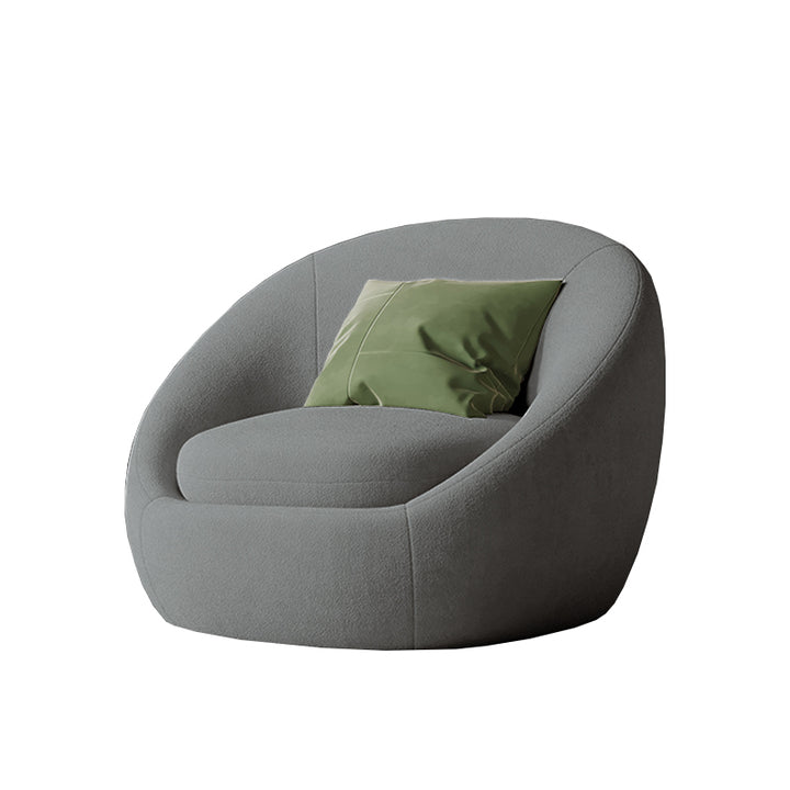 一人掛けソファ|クリーム風 モダンかわいい おしゃれ