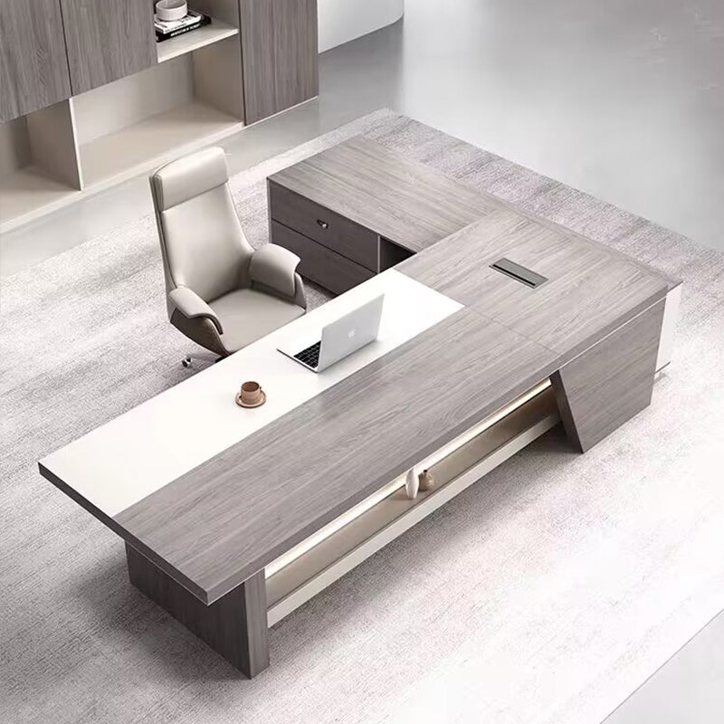 オフィスデスク・事務机|スタイリッシュ モダン L字型