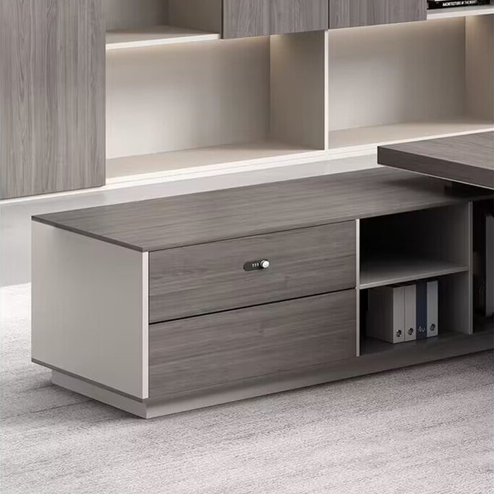 オフィスデスク・事務机|スタイリッシュ モダン L字型