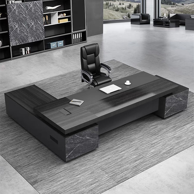 エグゼクティブデスク・社長机|モダン風 スタリッシュ 選べる7サイズ