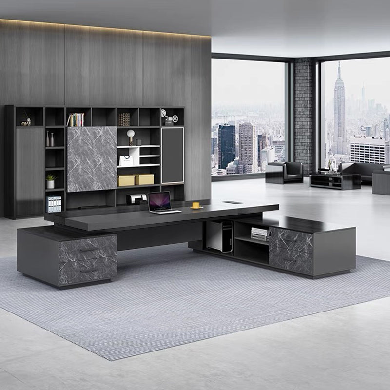 エグゼクティブデスク・社長机|モダン風 スタリッシュ 選べる7サイズ