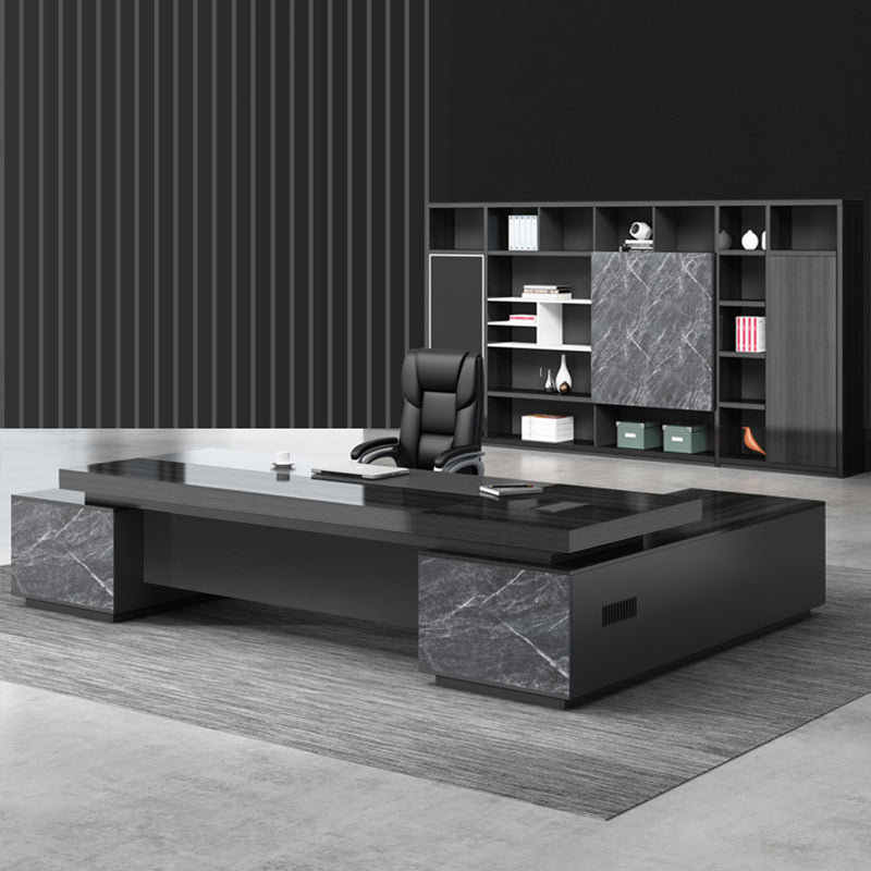 エグゼクティブデスク・社長机|モダン風 スタリッシュ 選べる7サイズ