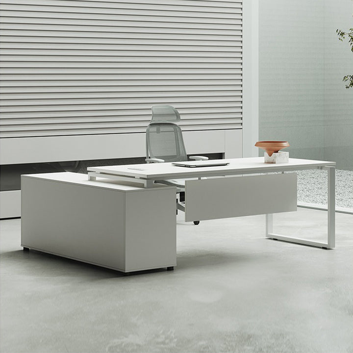 エグゼクティブデスク・社長机|エレガンス・ホワイト