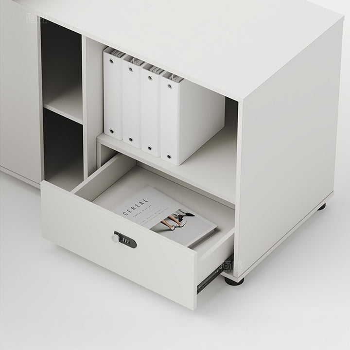 エグゼクティブデスク・社長机|エレガンス・ホワイト