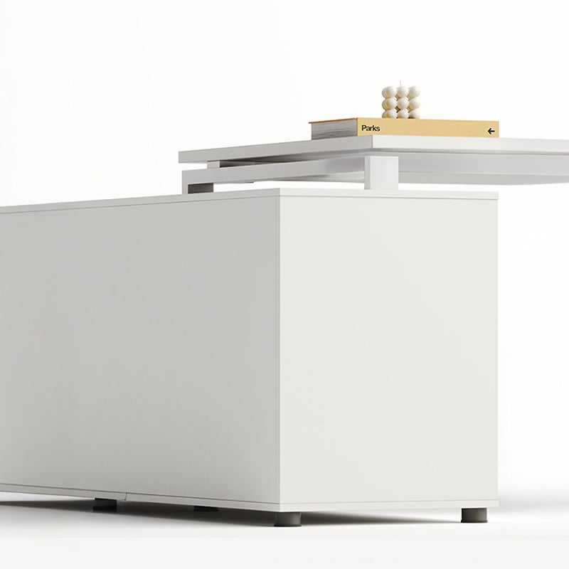 エグゼクティブデスク・社長机|エレガンス・ホワイト