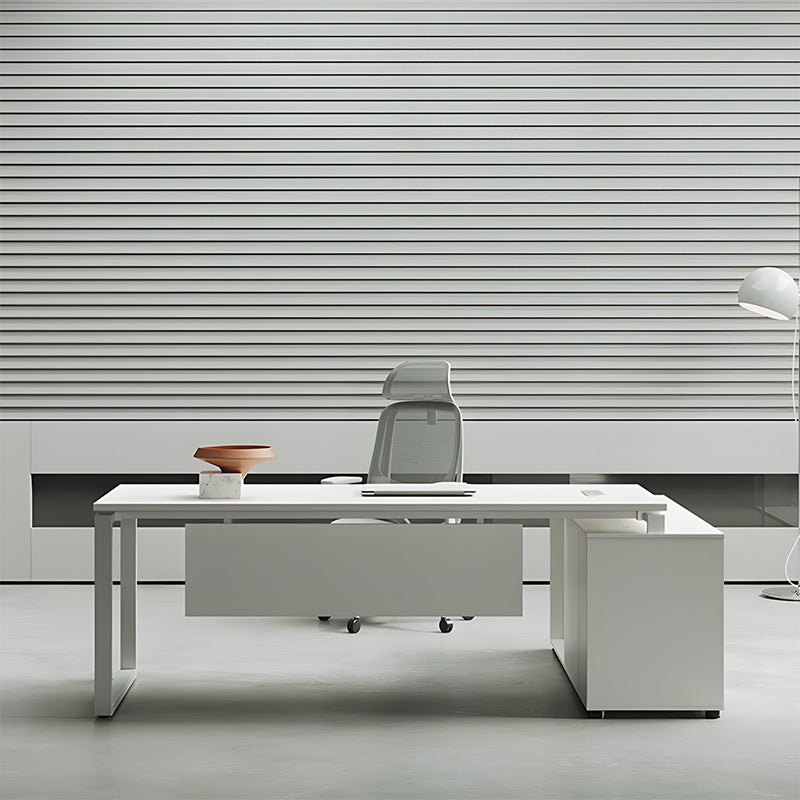 エグゼクティブデスク・社長机|エレガンス・ホワイト