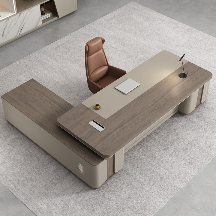 エグゼクティブデスク・社長机|エグゼクティブ・ウォールナット色