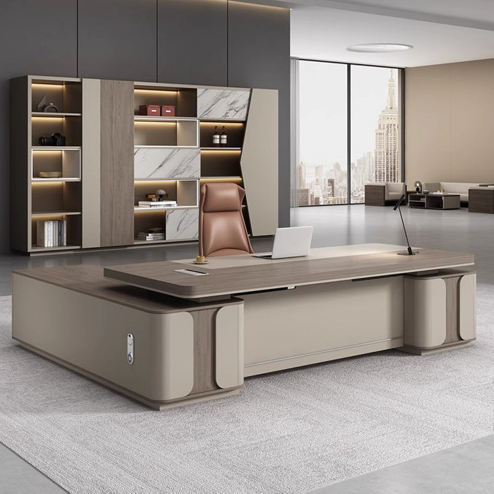 エグゼクティブデスク・社長机|エグゼクティブ・ウォールナット色