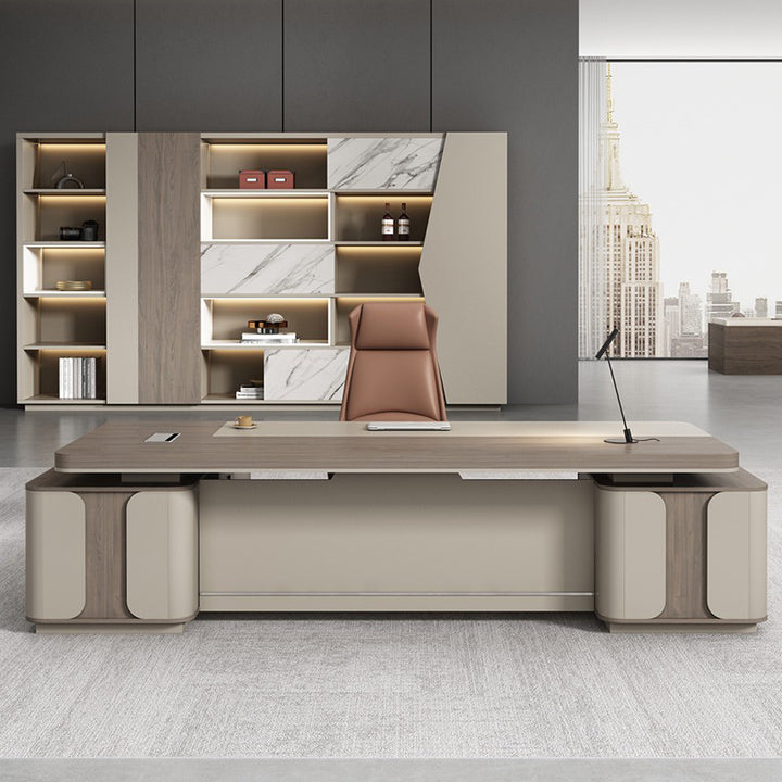 エグゼクティブデスク・社長机|エグゼクティブ・ウォールナット色