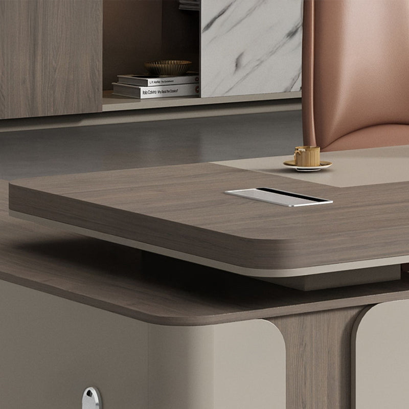 エグゼクティブデスク・社長机|エグゼクティブ・ウォールナット色