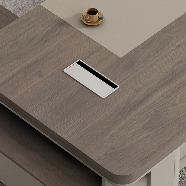 エグゼクティブデスク・社長机|エグゼクティブ・ウォールナット色