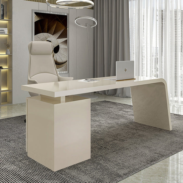 エグゼクティブデスク・社長机|イタリア風 おしゃれ ピアノ塗装