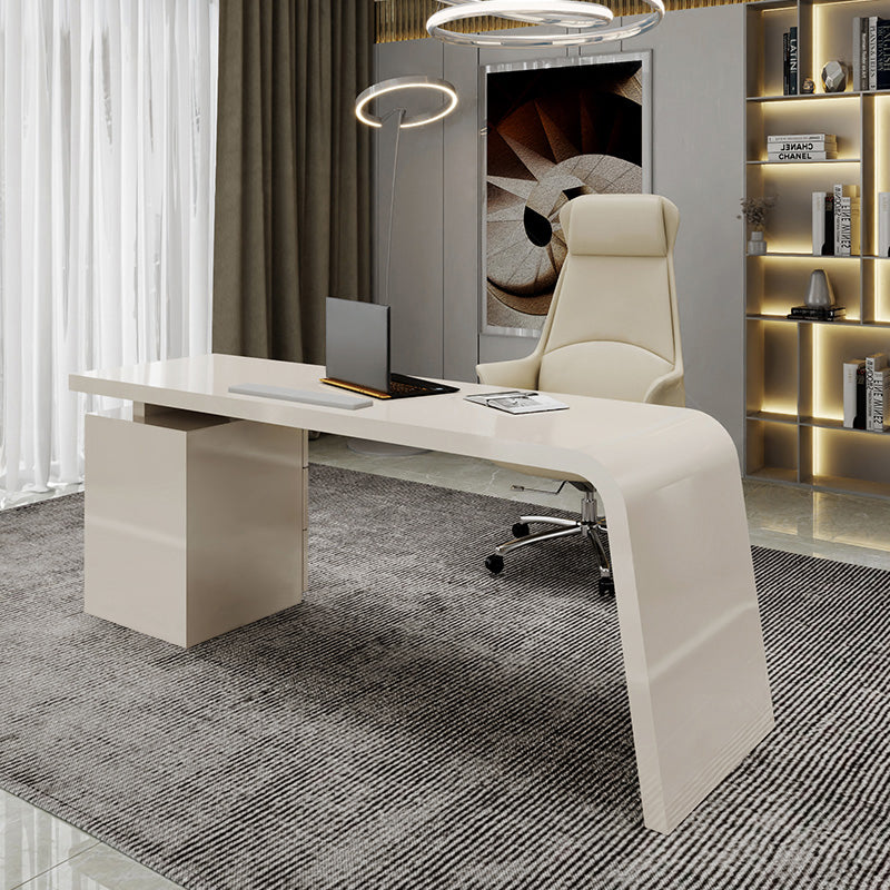 エグゼクティブデスク・社長机|イタリア風 おしゃれ ピアノ塗装