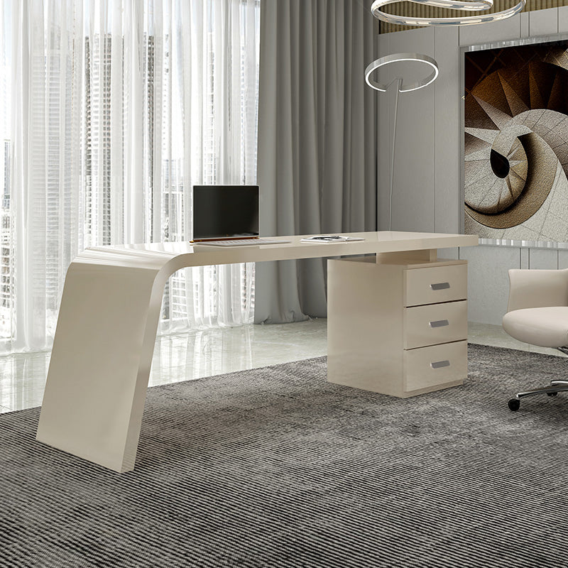 エグゼクティブデスク・社長机|イタリア風 おしゃれ ピアノ塗装