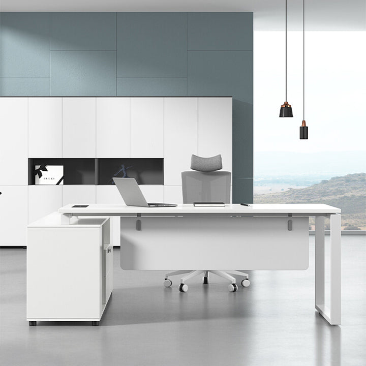 エグゼクティブデスク・社長机|シンプルデザイン モノトーン おしゃれ