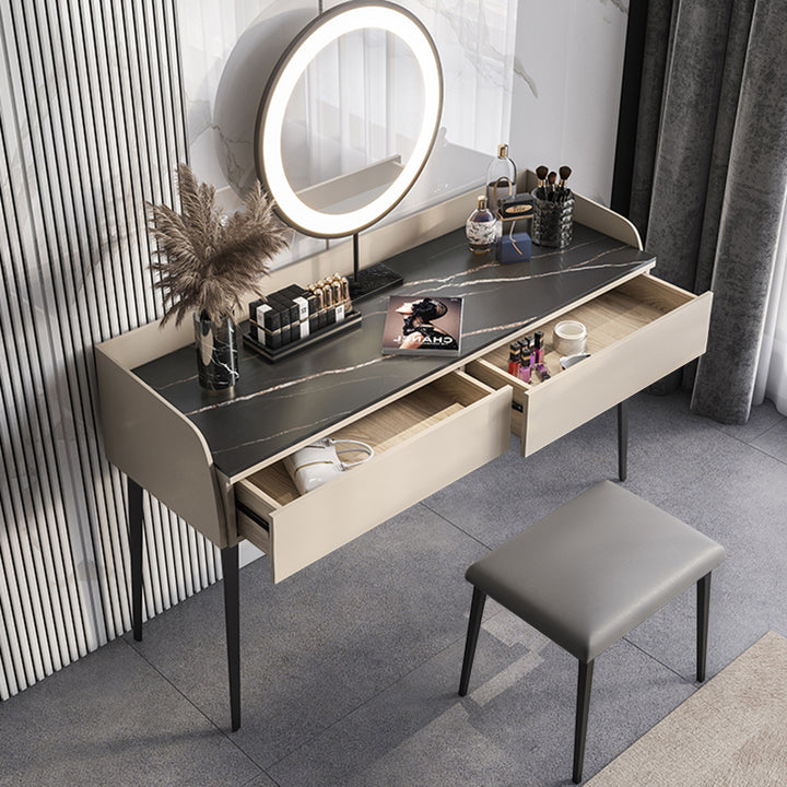 ドレッサー|小型 モダン風  セット