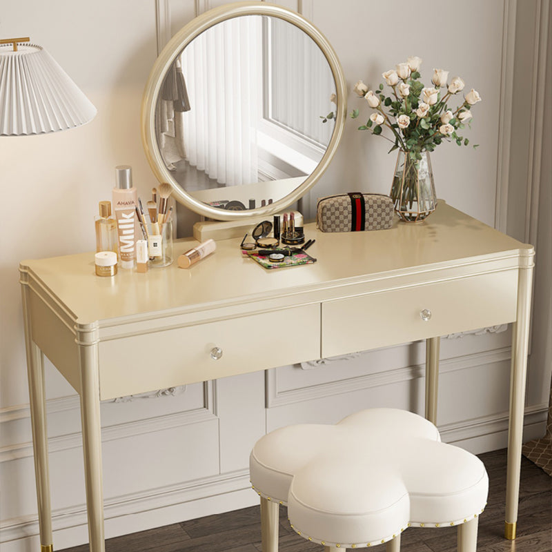 ドレッサー|クリーム風 かわいい 小型 セット