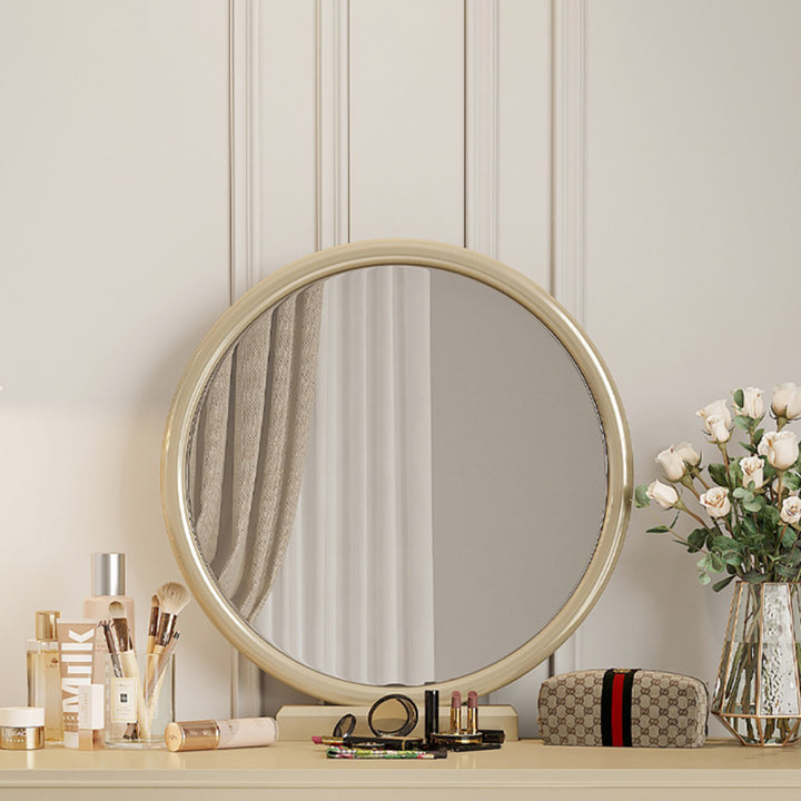 ドレッサー|クリーム風 かわいい 小型 セット