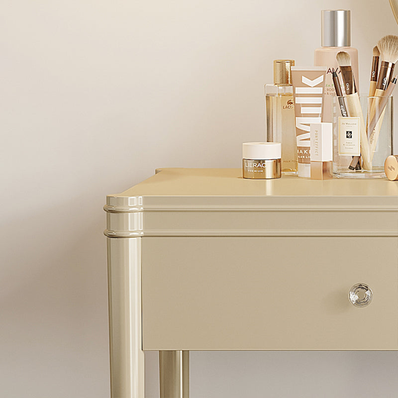 ドレッサー|クリーム風 かわいい 小型 セット