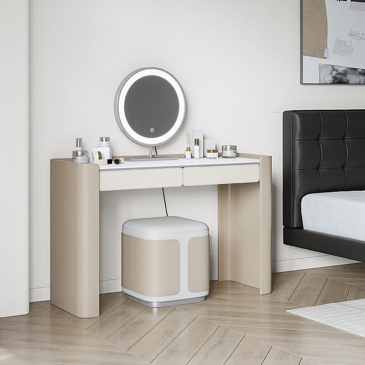 ドレッサー|高級感 シンプル セット 選べる2種