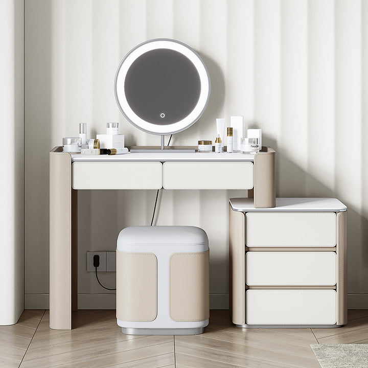 ドレッサー|高級感 シンプル セット 選べる2種