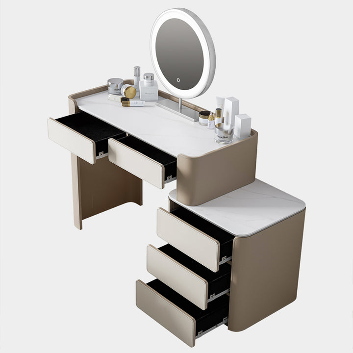 ドレッサー|高級感 シンプル セット 選べる2種