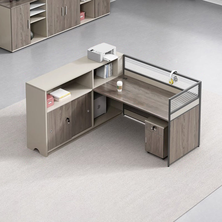 オフィスデスク・事務机|シンブル プロフェッショナル 大収納力