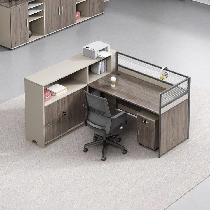 オフィスデスク・事務机|シンブル プロフェッショナル 大収納力