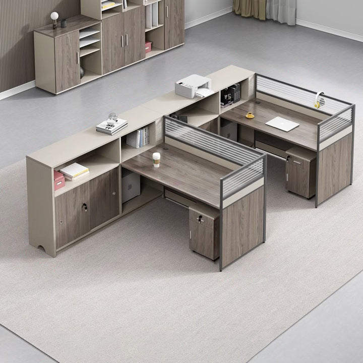 オフィスデスク・事務机|シンブル プロフェッショナル 大収納力