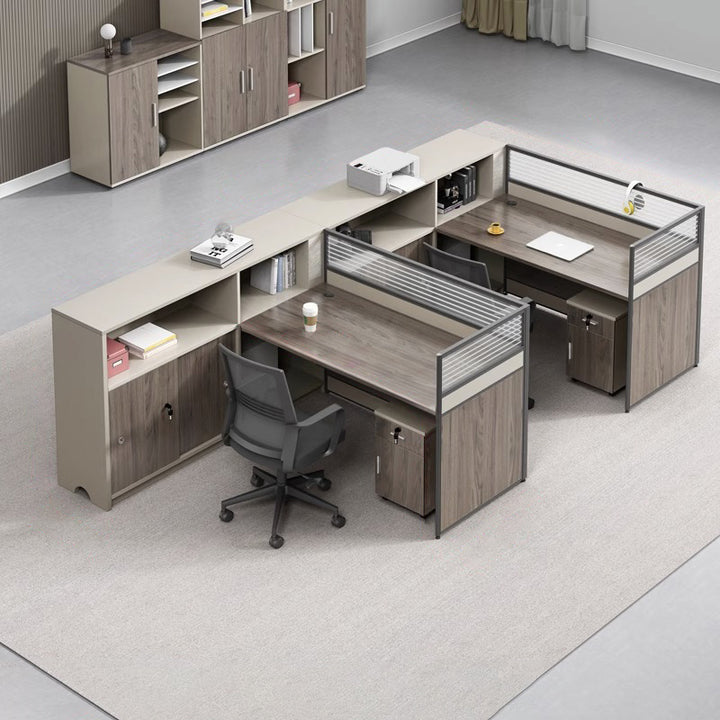 オフィスデスク・事務机|シンブル プロフェッショナル 大収納力