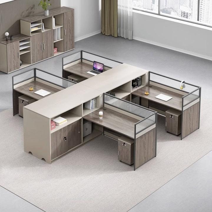 オフィスデスク・事務机|シンブル プロフェッショナル 大収納力
