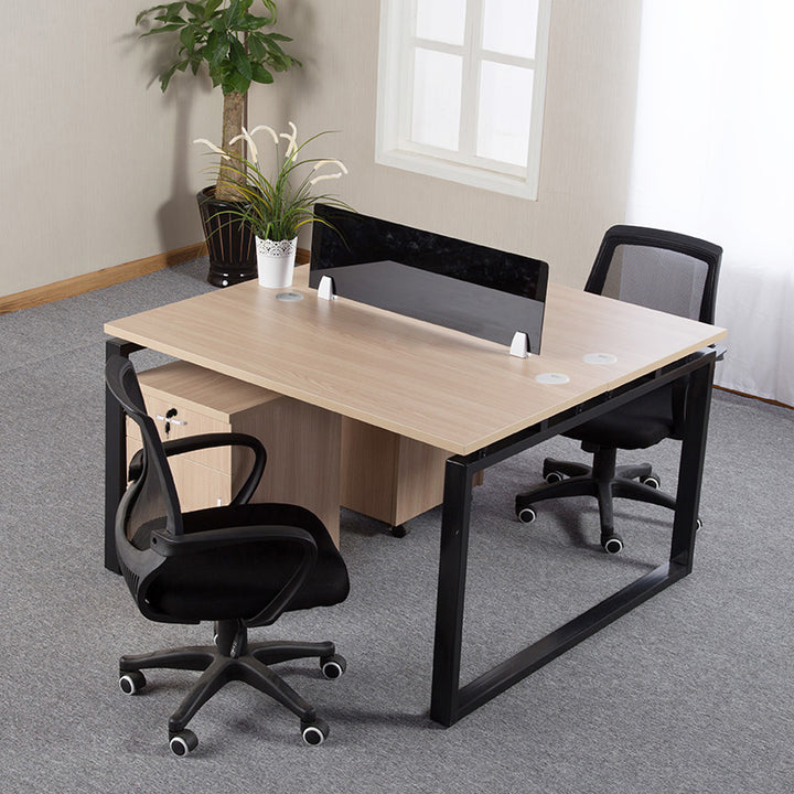 オフィスデスク・事務机|シンプル ナチュラル 大収納スペース