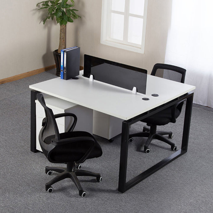 オフィスデスク・事務机|シンプル ナチュラル 大収納スペース