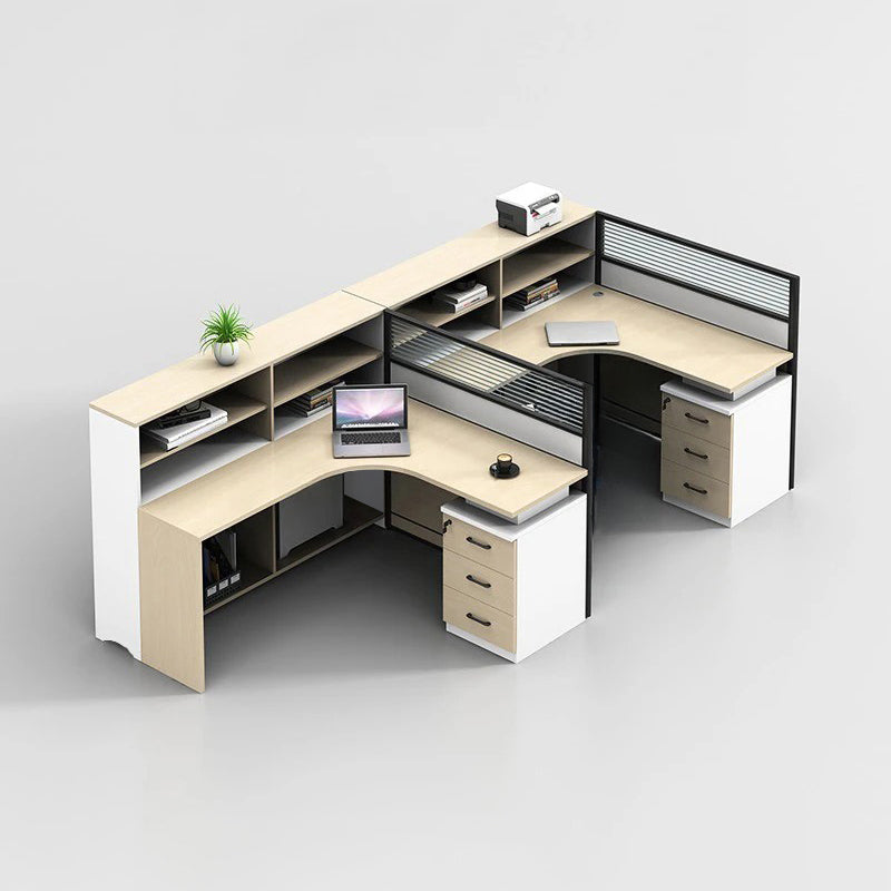 オフィスデスク・事務机|シンプルエレガンス ナチュラル感