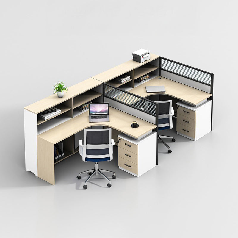 オフィスデスク・事務机|シンプルエレガンス ナチュラル感