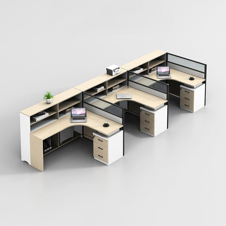 オフィスデスク・事務机|シンプルエレガンス ナチュラル感