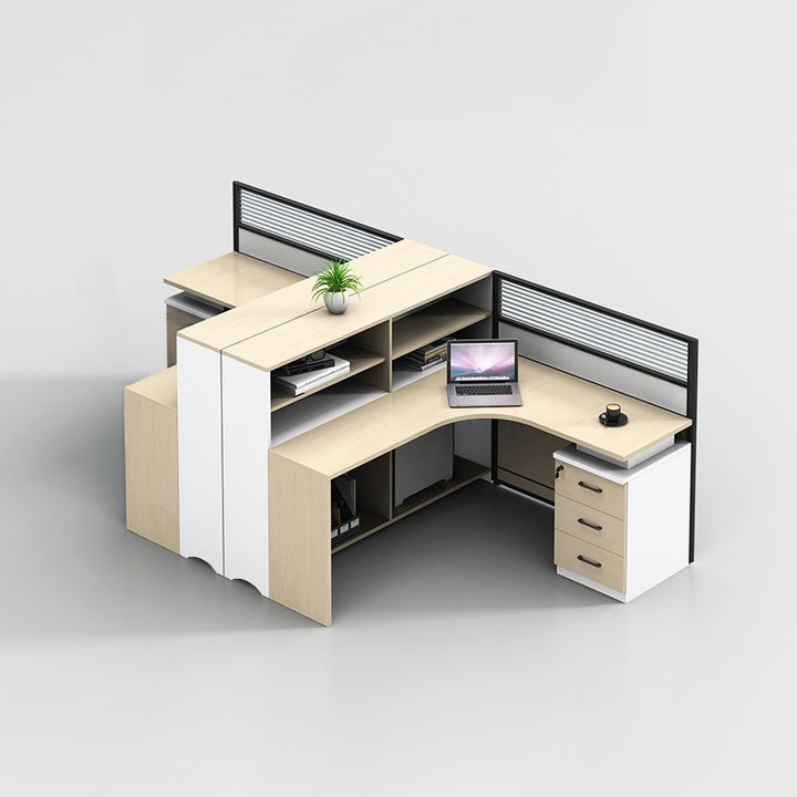 オフィスデスク・事務机|シンプルエレガンス ナチュラル感